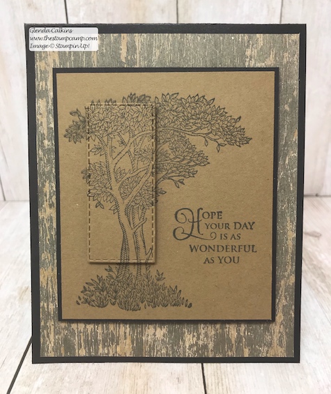 This is the Golden Afternoon stamp set from Stampin' Up! It is the perfect set to do the Faux Mother of Pearl technique with. Details: www.thestampcamp.com #stampinup #thestampcamp #techniques #cards