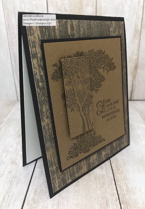 This is the Golden Afternoon stamp set from Stampin' Up! It is the perfect set to do the Faux Mother of Pearl technique with. Details: www.thestampcamp.com #stampinup #thestampcamp #techniques #cards