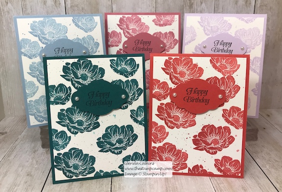 Beginning in June the New In Color 2019-2021 products will be available to purchase.  Details on my IN Color club on my blog: www.thestampcamp.com #stampinup #incolors #thestampcamp #glendasblog
