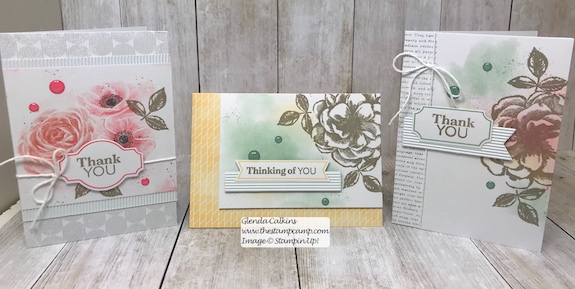 Paper Pumpkin kits are the quickest and easiest way to create a bunch of cards or give as a gift. visit my blog: www.thestampcamp.com for details #stampinup #thestampcamp #glendasblog #cardkit