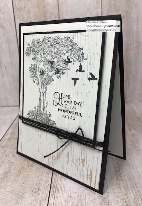 This is the Golden Afternoon stamp set from Stampin' Up! It is the perfect set to do the Faux Mother of Pearl technique with. Details: www.thestampcamp.com #stampinup #thestampcamp #techniques #cards