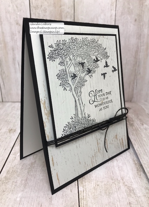 This is the Golden Afternoon stamp set from Stampin' Up! It is the perfect set to do the Faux Mother of Pearl technique with. Details: www.thestampcamp.com #stampinup #thestampcamp #techniques #cards