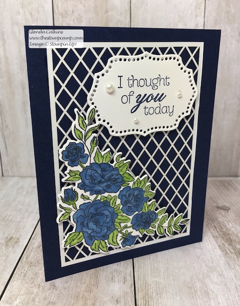 This intricate paper is part of the Delightfully Detailed Laser-Cut Specialty papers from Stampin' Up! Details on my blog: www.thestampcamp.com, #stampinup #thestampcamp #handmadecards