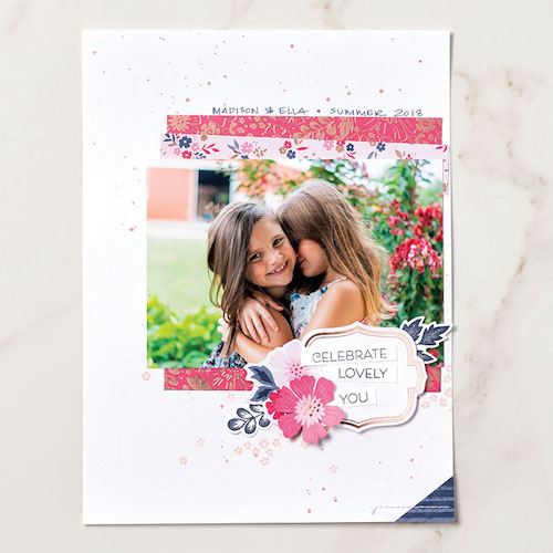 This is a different type Kit from Stampin' Up! You can create boxes, bags, cards or scrapbook pages using this kit. Details on my blog: www.thestampcamp.com #cardkit, #stampinup #thestampcamp