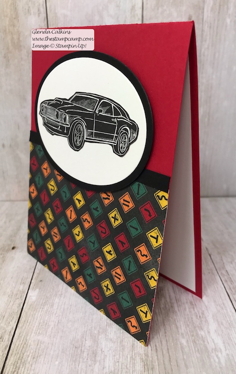 If you purchase the Geared Up Garage Bundle from me with an additional purchase so your total order is over $50.00 (before shipping and tax) and use the Hostess Code: KJD32H3F. I'll send you the Geared Up Garage Card Kit (all the consumables to create the 4 gift cards). The first round of kits will be mailed on May 20th and the second round of kits will be mailed on June 4th.