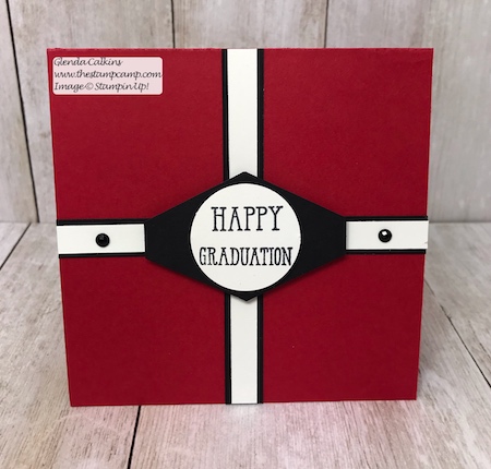 It's Graduation Month; time for those gift card holders. Details can be found on my blog: www.thestampcamp.com Video on my YouTube channel "the stamp camp" #stampinup #giftcardholder #graduation #thestampcamp