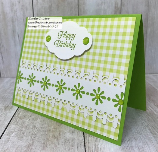 This intricate paper is part of the Delightfully Detailed Laser-Cut Specialty papers from Stampin' Up! Details on my blog: www.thestampcamp.com, #stampinup #thestampcamp #handmadecards