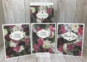 Petal Promenade One Sheet Wonder Bag and Cards