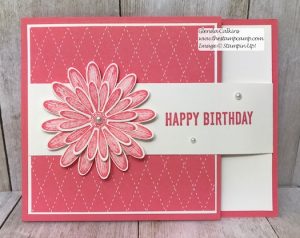 Stampin' Up! Daisy Lane Fun Fold
