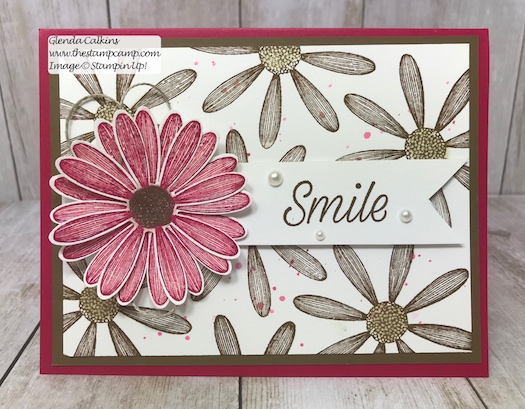 This is my featured stamp set for June it is the New Daisy Lane Bundle and I also added the Daisy punch. The bundle has the smaller Daisy punch in it. Details on my blog: https://wp.me/p59VWq-a94 #stampinup #thestampcamp #daisylane #stamps