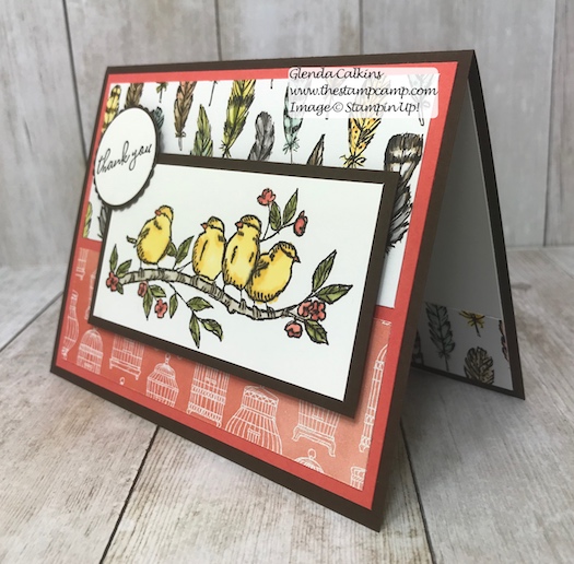 This is part of the Bird Ballad Suite from Stampin' Up! This suite of products is just that SWEET! Check out the details on my blog: https://wp.me/p59VWq-a8V #stampinup #thestampcamp #birdballad #stamps