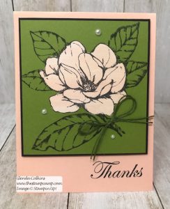 Stampin' Up! Good Morning Magnolia