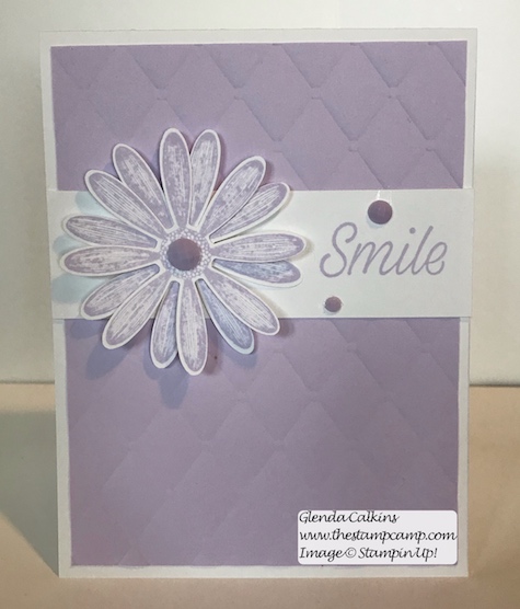 This is the Stampin' Up! Daisy Lane stamp set in all the New 2019/2021 In Colors. Details on my blog here: https://wp.me/p59VWq-a9K #stampinup #thestampcamp #InColors #cards #stamps