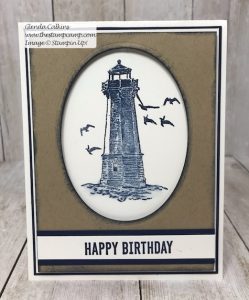 Stampin' Up! Sailing Home Happy Birthday
