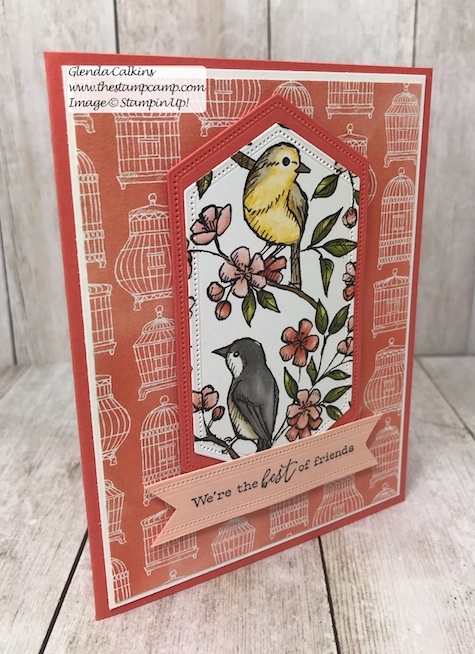 This is my featured stamp set for July. Details can be found here: https://wp.me/p59VWq-abl #thestampcamp #stampinup #freeasabird #birdballad