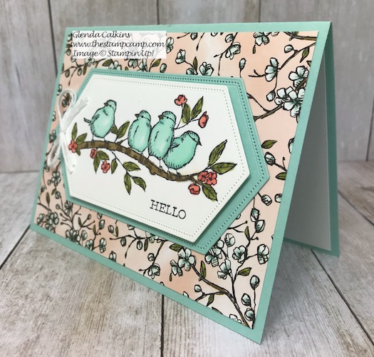 This is my featured stamp set for July. It is the Free As A Bird Bundle from Stampin' Up! Details can be found here: https://wp.me/p59VWq-agL #thestampcamp #stampinup #freeasabird #birdballad