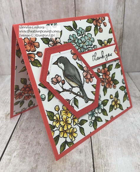 This is the Bird Ballad Designer Series paper and the coordinating Free As A Bird Bundle from Stampin' Up! Details on my blog here: https://wp.me/p59VWq-akh #stampinup #dies #freeasabird #thestampcamp
