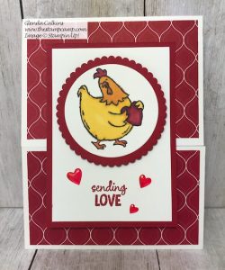 Birds of a Feather from Stampin' Up! has stamps that bring you from Halloween through Valentine's day with super cute little critters. Details on my blog: https://wp.me/p59VWq-aps #stampinup #birdsofeather #valentine #thestampcamp