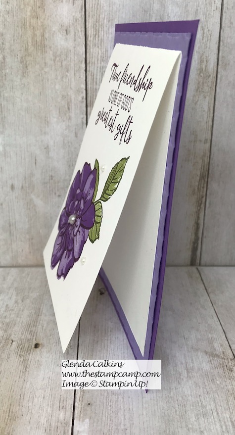 To A Wild Rose stamp set from Stampin' Up! perfect for so many occasions. Details are on my blog here: https://wp.me/p59VWq-aox #stampinup #toawildrose #rose #thestampcamp