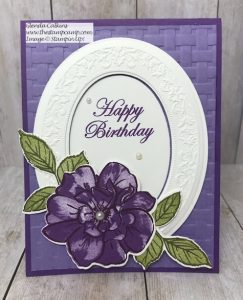 Last To A Wild Rose Bonus Card!