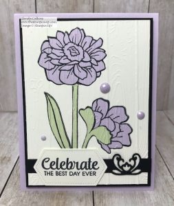 Band Together in Purple Posy In Color