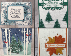 Weekly Card Giveaways for week ending October 26. Details on my blog here: https://wp.me/p59VWq-av1 #stampinup #thestampcamp