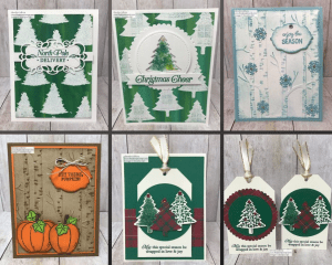 Weekly Card Giveaways for October 6. Details on my blog here: https://wp.me/p59VWq-arL #stampinup #Christmas #thestampcamp