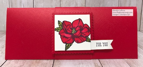 A little giftie for my upline France Martin for the November Onstage with Stampin' Up! Details and what's inside on my blog here: https://wp.me/p59VWq-ays #stampinup #thestampcamp #handmade #Onstage