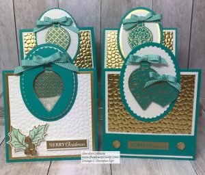 My featured stamp set for November is the Christmas Gleaming bundle. This month it is all about the Tent Topper cards; 4 different cards. Details on my blog here: https://wp.me/p59VWq-avH #stampinup #christmasgleaming #thestampcamp #technique