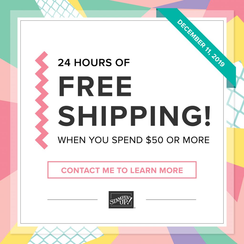 FREE Shipping Dec. 11, 2019 ONLY MIn. $50.00 order before shipping and tax. Visit my blog for details: https://wp.me/p59VWq-aCb