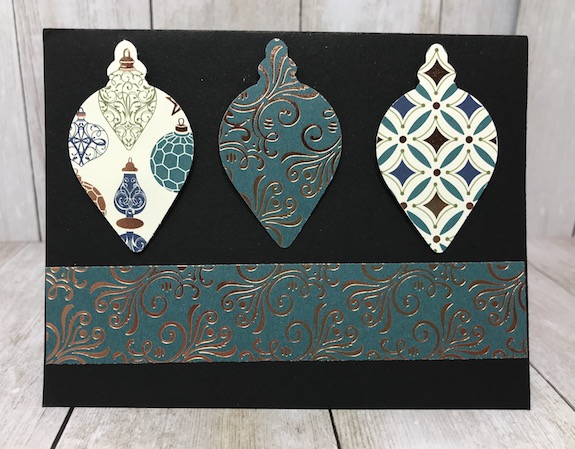 A Very Merry Christmas to You! This was from Kris; beautiful card. See my blog here: https://wp.me/p59VWq-aEC #stampinup #thestampcamp #christmas