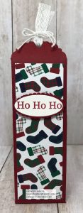 Day 4 in my 12 Days of Christmas Gift Giving Ideas. This is a box created using the Scallop Tag Topper Punch and the Bath & Body Works Lotion fits in perfectly! Details on my blog here: https://wp.me/p59VWq-aBg . #thestampcamp #stampinup #christmasgift #box #punch
