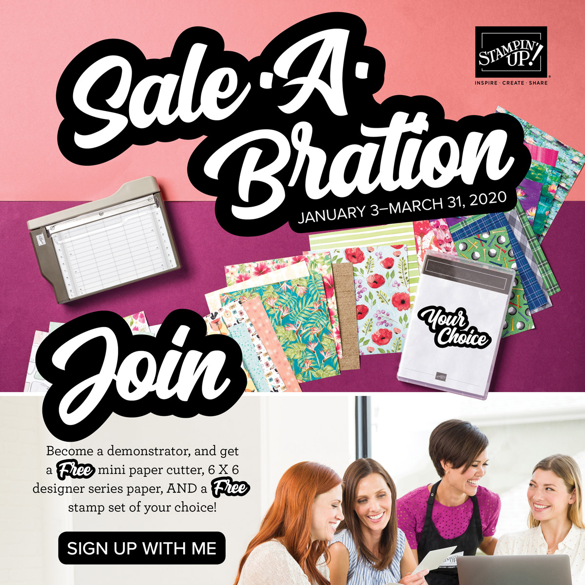 stampin' up! news january 2020