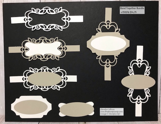 Different Ways to Use the Detailed Dies from Stampin' Up! These dies are part of the Band Together Bundle. Details are on my blog here: https://wp.me/p59VWq-aHR #stampinup #thestampcamp #detaileddies