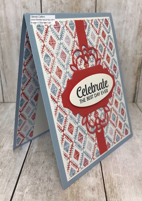 Detailed Bands Dies and the Band Together stamp set from Stampin' Up! Get more out of these dies. Details are on my blog here: https://wp.me/p59VWq-aHR #stampinup #dies #thestampcamp #detailedbandsdies
