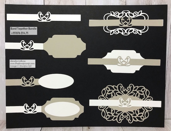 Different Ways to Use the Detailed Dies from Stampin' Up! These dies are part of the Band Together Bundle. Details are on my blog here: https://wp.me/p59VWq-aHR #stampinup #thestampcamp #detaileddies