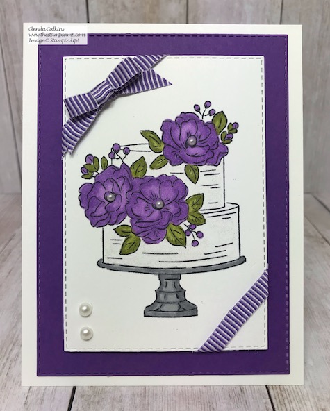 Day 4 in my Happy Birthday To You Free Stamp Set from Stampin' Up! Yes, this stamp set is free with a min. $50.00 order during Sale-a-bration. Check out the details here: https://wp.me/p59VWq-aGU . #stampinup #saleabration #thestampcamp #happybirthdaytoyou