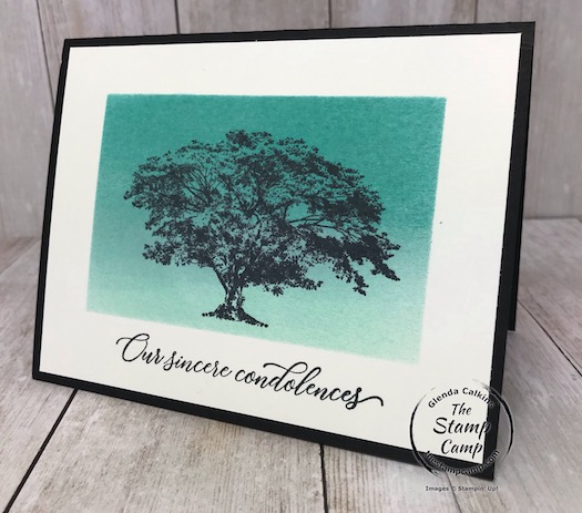 Rooted in Nature is perfect for Masculine Sympathy cards and the brayering background technique makes them quick and easy. Details on my blog here: https://wp.me/p59VWq-aJ4 #stampinup #thestampcamp #sympathy #nature