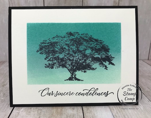 Rooted in Nature is perfect for Masculine Sympathy cards and the brayering background technique makes them quick and easy. Details on my blog here: https://wp.me/p59VWq-aJ4 #stampinup #thestampcamp #sympathy #nature