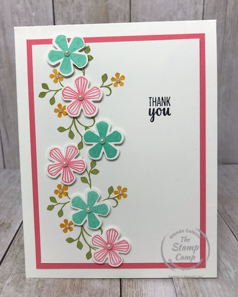 Free Sale-a-bration stamp set Thoughtful Blooms with the Small Bloom Punch available for free with a min. $150.00 order. Details on my blog here: https://wp.me/p59VWq-aIP #stampinup #thestampcamp #saleabration