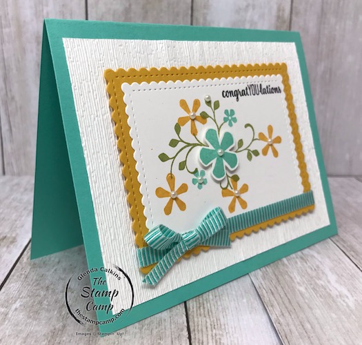 Free Sale-a-bration stamp set Thoughtful Blooms with the Small Bloom Punch available for free with a min. $150.00 order. Details on my blog here: https://wp.me/p59VWq-aIW #stampinup #thestampcamp #saleabration