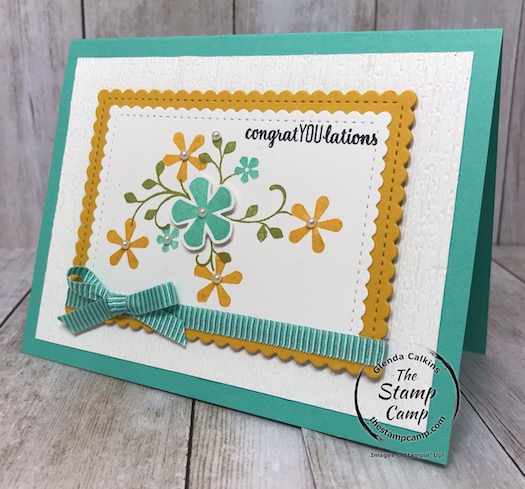 Free Sale-a-bration stamp set Thoughtful Blooms with the Small Bloom Punch available for free with a min. $150.00 order. Details on my blog here: https://wp.me/p59VWq-aIW #stampinup #thestampcamp #saleabration