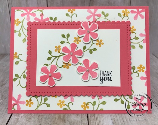 Thoughtful Blooms FREE Sale-a-bration stamp set Day 5. See my blog for details here: https://wp.me/p59VWq-aJA #stampinup #thoughtfulblooms #saleabration #thestampcamp
