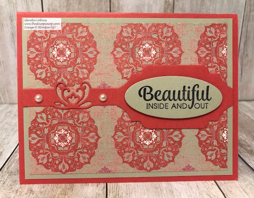 The Woven Threads Designer Series Paper and the Band Together Bundle pair perfectly together. Details are here: https://wp.me/p59VWq-aHE #stampinup #Woventhreads #bandtogether #thestampcamp