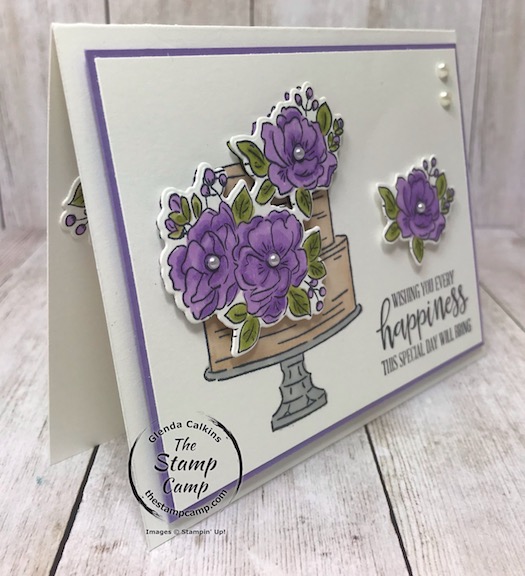 Happy Birthday To You with coordinating Birthday Dies create quick and easy gorgeous cards every time! Details are on my blog here: https://wp.me/p59VWq-aNk #stampinup #thestampcamp #birthday #saleabration