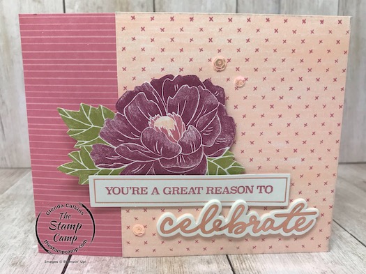 These were the cards that you could make with the February Paper Pumpkin Kit "A Lovely Day". Details for future kits are on my blog here: https://wp.me/p59VWq-aOl #stampinup #paperpumpkin #thestampcamp