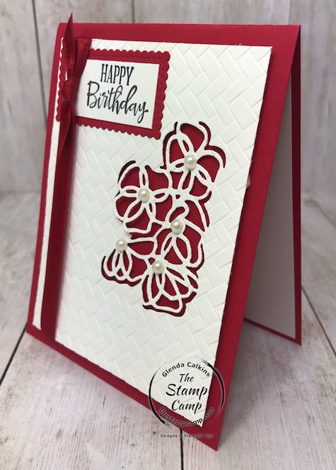 Peaceful Moments bundle has a very intricate die which turns out just beautiful. Details are on my blog here: https://wp.me/p59VWq-aNr #thestampcamp #stampinup #peacefulmoments #dies