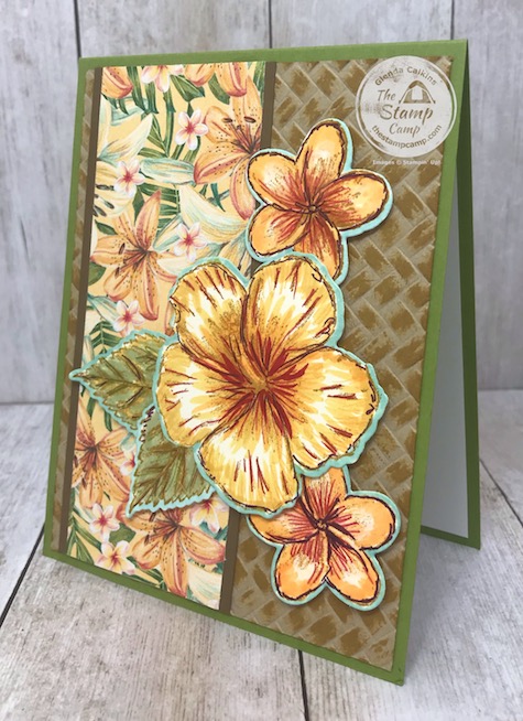 The Timeless Tropical Bundle and the Tropical Oasis Designer Series Paper makes me want to get away to the tropics for some rest and relaxation. Details are on my blog here: https://wp.me/p59VWq-aOP #thestampcamp #stampinup #tropical #timelesstropical