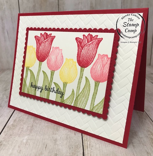 Timeless Tulips with Tulip Builder Punch - The Stamp Camp