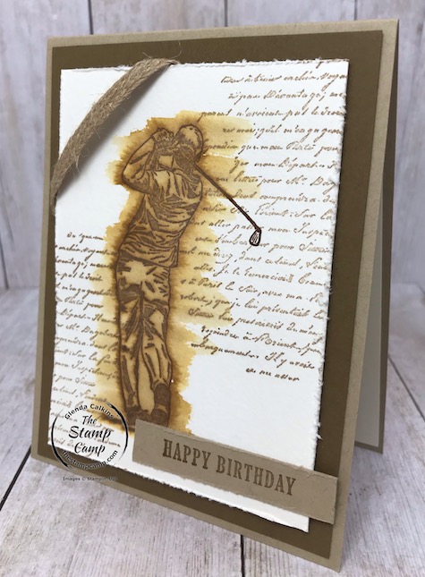 The Clubhouse bundle is from the mini catalog and makes great masculine cards for many different occasions. Details can be found on my blog here: https://wp.me/p59VWq-aQf #stampinup #clubhouse #masculine #birthday